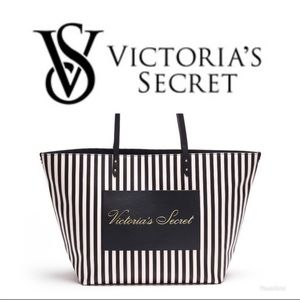 Victoria’s Secret Striped Tote Bag